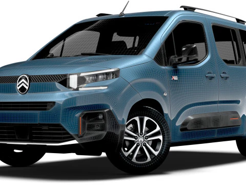 Citroen e Berlingo XTR 2025 3D Model