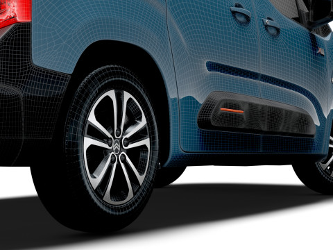 Citroen e Berlingo XTR 2025 3Dモデル