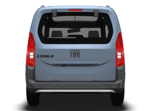 Fiat E-Doblo 361 2025 3D Модель