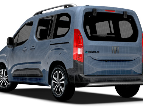 Fiat E-Doblo 361 2025 3D Модель