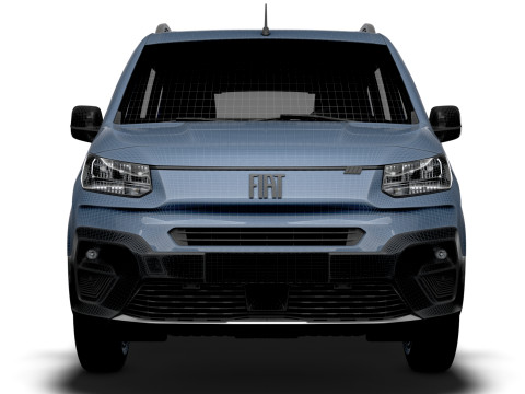 Fiat E-Doblo 361 2025 3D Модель