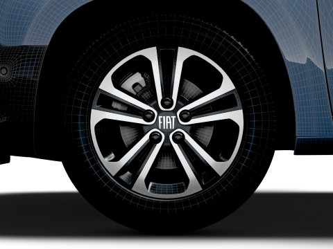 Fiat E-Doblo 361 2025 3D Модель