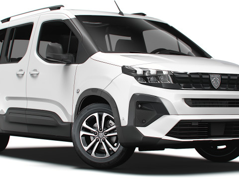 Peugeot e Rifter GT 2025 Modèle 3D