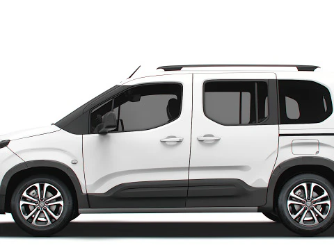 Peugeot e Rifter GT 2025 3D Model