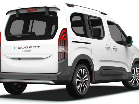 Peugeot e Rifter GT 2025 3D Model