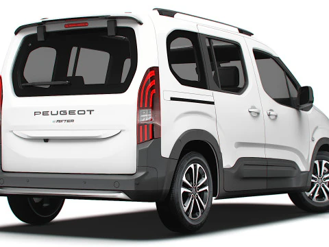 Peugeot e Rifter GT 2025 3D Model