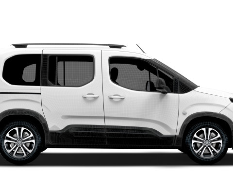 Peugeot e Rifter GT 2025 3D Model
