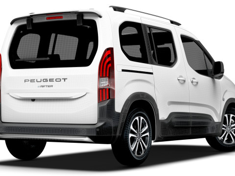 Peugeot e Rifter GT 2025 3D Model