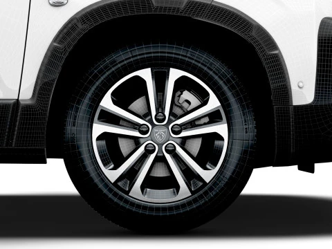 Peugeot e Rifter GT 2025 3D Model