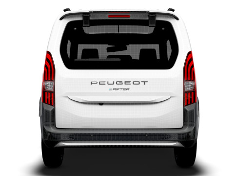 Peugeot e Rifter GT 2025 3D Model