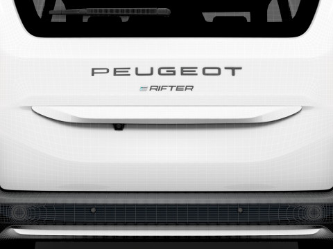 Peugeot e Rifter GT 2025 3D Model