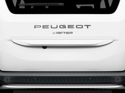 Peugeot e Rifter GT 2025 3D Model