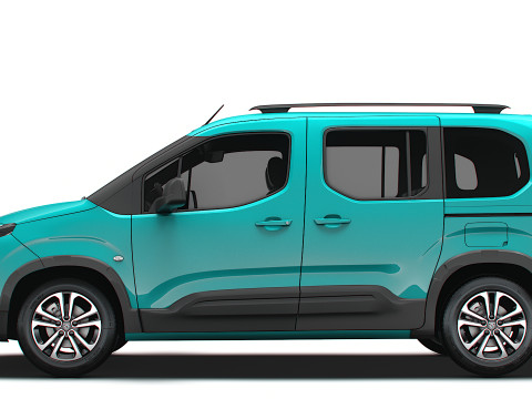 Peugeot Rifter GT 2025 3D Model