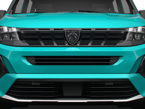 Peugeot Rifter GT 2025 3D Model