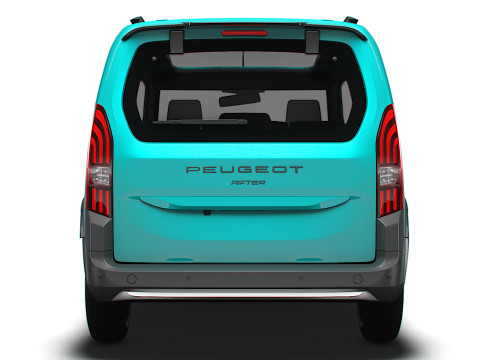 Peugeot Rifter GT 2025 3D Model