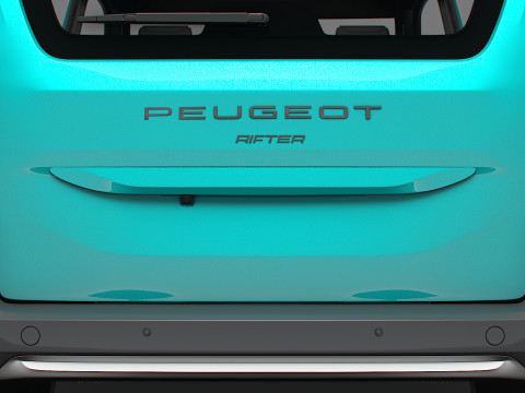 Peugeot Rifter GT 2025 3D Model