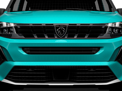 Peugeot Rifter GT 2025 3D Model