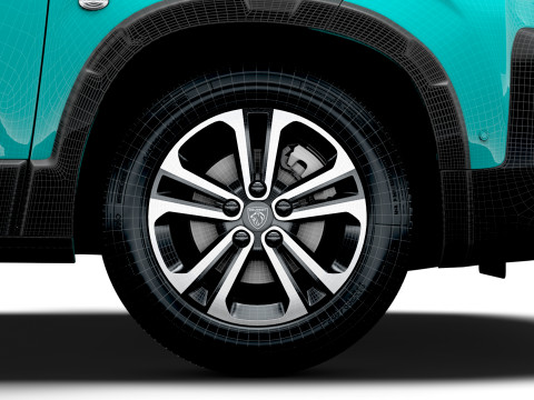 Peugeot Rifter GT 2025 3D Model
