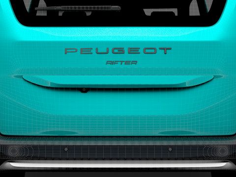 Peugeot Rifter GT 2025 3D Model