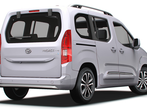 Toyota ProAce City E Verso L1 2025 Modello 3D