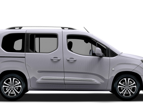 Toyota ProAce City E Verso L1 2025 Modello 3D
