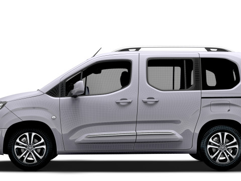 Toyota ProAce City E Verso L1 2025 Modello 3D