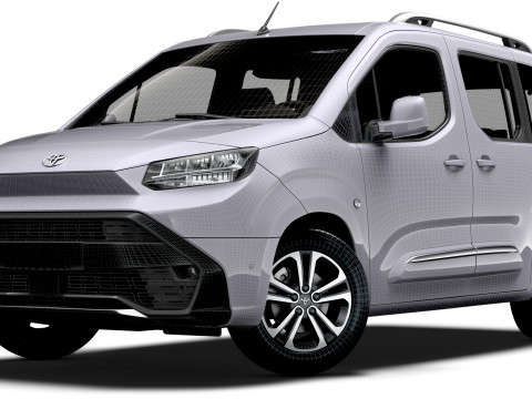 Toyota ProAce City E Verso L1 2025 Modello 3D