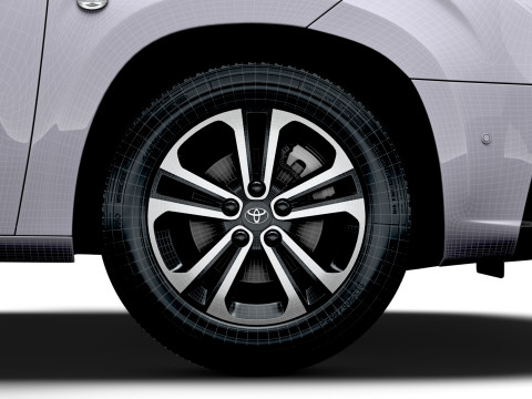 Toyota ProAce City E Verso L1 2025 Modello 3D