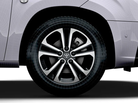 Toyota ProAce City E Verso L1 2025 Modelo 3D