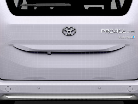 Toyota ProAce City E Verso L1 2025 Modello 3D