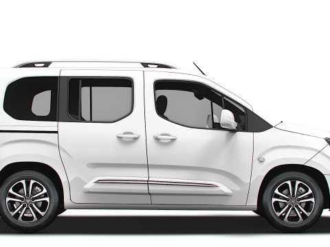 Toyota ProAce City Verso L1 2025 Modello 3D