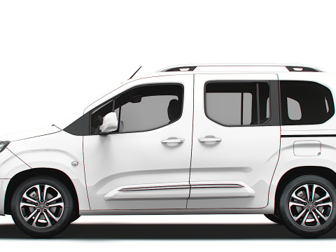 Toyota ProAce City Verso L1 2025 Modello 3D