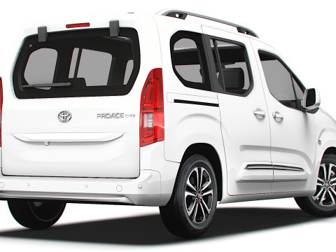 Toyota ProAce City Verso L1 2025 Modello 3D