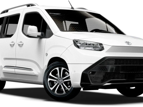 Toyota ProAce City Verso L1 2025 3D Model