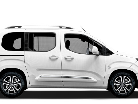 Toyota ProAce City Verso L1 2025 Modello 3D