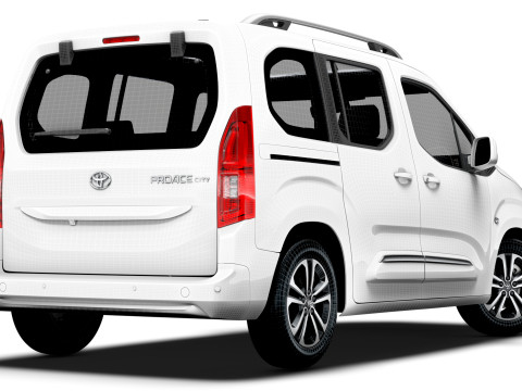 Toyota ProAce City Verso L1 2025 Modello 3D