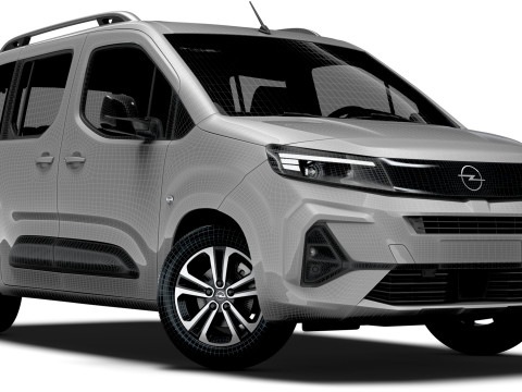 Opel Combo Electric 2025 3D 모델