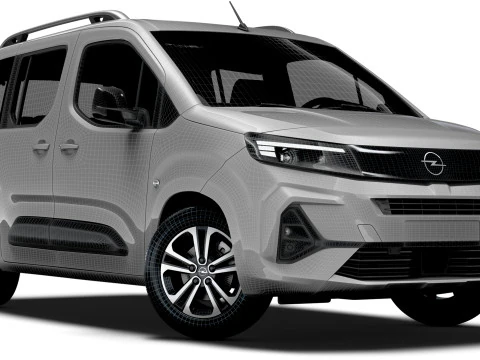 Opel Combo Electric 2025 3D Model