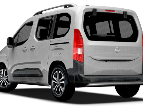 Opel Combo Electric 2025 3D Model