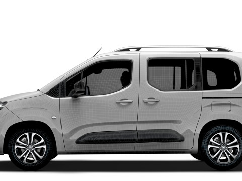 Opel Combo Electric 2025 3D 모델