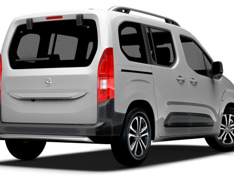 Opel Combo Electric 2025 3D 모델
