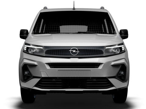 Opel Combo Electric 2025 3D 모델
