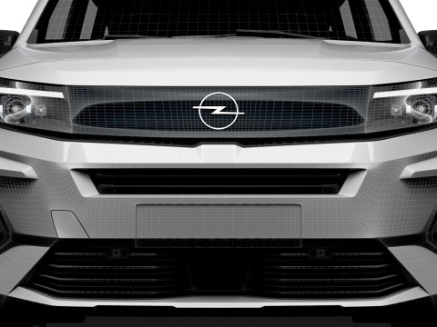 Opel Combo Electric 2025 3D 모델