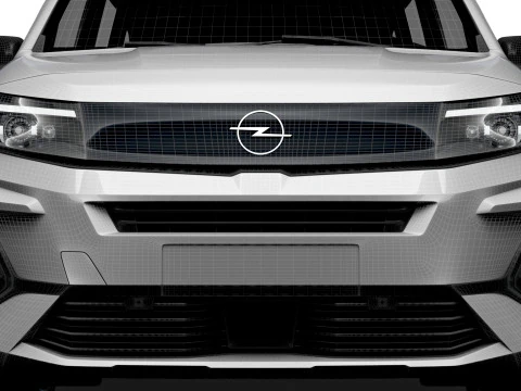 Opel Combo Electric 2025 3D Model