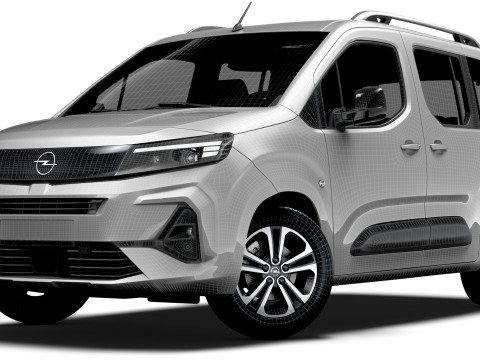 Opel Combo Electric 2025 3D 모델