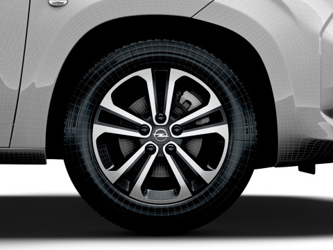 Opel Combo Electric 2025 3D 모델