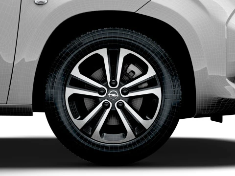 Opel Combo Electric 2025 3D Model