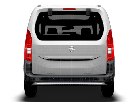 Opel Combo Electric 2025 3D 모델