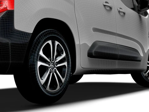 Opel Combo Electric 2025 3D Model