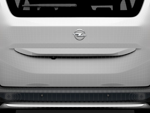 Opel Combo Electric 2025 3D 모델